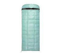 Envelope Down Sleeping Bag Ultra-light Goose Down Waterproof Plus Size Winter Warm Travel Hiking Camping Sleeping Bag for Outdoors Camping(Green,600g)