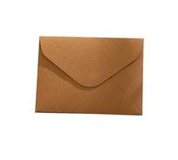 Envelope, Linen Pattern Envelopes 20 Pcs Multicolor for Letters Invitations Postcards(Kraft Paper Color)