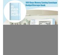 Envelope Money Saving Challenge | Budget Binder | 100 Days Binder Envelopes to Save 5050 Dollars for Budget Tracking Women Men Adults Home School