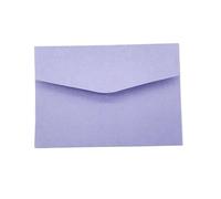 Envelope, Multicolor Envelopes 20 pcs for Letters, Wedding Invitations, Office Supplies(Purple)