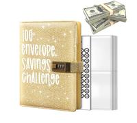 Envelope Saving Challenge, German Planner Budget, A5 with Envelopes | Budget Collection Money Organizer, Simple Shape and | Money Organizer Savings Challenge Book |