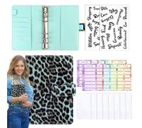 Envelope Savings Challenge Book - 2025 Cash Binder, Money Organizer Folder, Budgeting Activity Bag | Fun Financial Tracking System, Easy Money Management Tool for Adults Children Home Finance