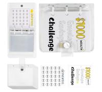 Envelope Savings Saving Envelope for Money Challenge, Saving Wrap Challenge - 25 About Wrap Saving Book - Portable, Fun & Easy to Do Family Challenge Game in