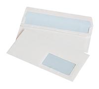 Envelope Self Seal Office Products SK DL 110x220mm 75gsm 1000pcs Right Window 45x90mm White/Envelopes and Shipment Accessories/Type-Self-Adhesive/Kind-SK/Colour-White/Format-DL