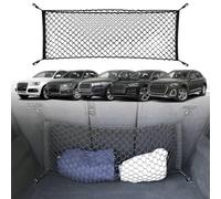 Envelope Style Automotive Elastic Trunk Cargo Net for Audi Q5 SQ5 Q5 Hybrid 2009-2024 - Premium Trunk Organizer and Storage - Luggage Net for Crossover - Car Organizer for Audi Q 5 SQ 5 Q 5