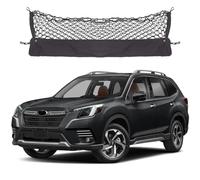 Envelope Style Cargo Net Compatible with Subaru Forester SK New 2025 2024 2023 2022 2021 2020 2019 2018 2017 2016 2015 2014 2013 2012 2011 2010 2009 2008 2007 2006-1998 Trunk Car Rear Tailgate Netting