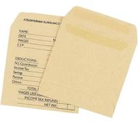 Envelope Wage 108X102Mm Printed Self Seal 90Gsm Manilla (Pack of 1000)