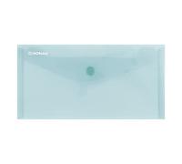 Envelope Wallet DONAU Press Stud PP DL 180 Micron Green/Document Archiving/Type-Envelope/Kind-with Press Stud/Index-N.a. / Material-PP/Colour-Green/Format-DL/Thickness (mm)-180