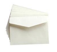 Envelope, White Mini Blank Envelopes 100 pcs for Letters File Cards Wrapping Paper