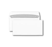Envelopes 105 x 212 mm 70 g/m² Gummed Pack of 1000 White