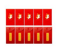 Envelopes - 3D Decorations for the Horse Year 2026 Chinese, Pack of 10 Money Envelopes for the Year | For Spring Festival Birthday Parties Wedding Parties Celebrations