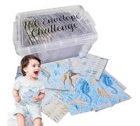 Envelopes Money Saving Challenge - 100 Cash Envelopes for Saving Money | Box Envelopes for Holding Saving Money for Debt Repayment, Vacation, Cars, Finance and Exbert