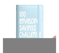 Envelopes Savings Challenge 100 - Envelope Savings Booklet, Expense Budget Binder,100 Day Binder Envelopes To Save 5050 Dollars For Women Budget