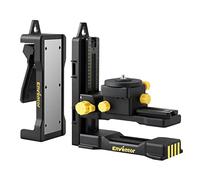 Enventor L-Shape Magnetic Bracket Base for Laser Level, 1/4''-20 Threaded Laser Level Tripod Stand with Adjustable Clamp, 360° Horizaontal Ratation, Left and Right, Front and Rear, Height Fine-Tuning