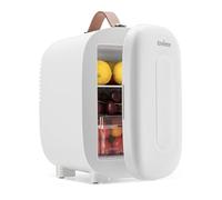 Enventor Mini Fridge 4 Litre/ 6 Can, Portable Cooler and Warmer, AC+12V DC
