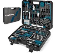 Enventor Tool Set, 218PCS Tool Kit for Home and Auto Repair, General Household Hand Tool Kit, Complete Basic Tool Kit for Homeowner, Diyer, Handyman, with Toolbox Storage Case