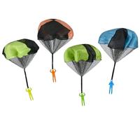 Envenzo Children's Parachute Toys Soldier Hand Throwing Army Men for Outdoor Fun - Kids' Paratrooper Flying Toys Exciting Outdoor Flight Toy for Children and Adults (Ten Pieces)