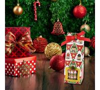 Envenzo Christmas Air Freshener Diffuser Sticks 50ml Festive Scent 1Pc Or 2Pc Nutcracker Fragrance For Home Decorations By Envenzo (One Piece, Christmas Red Tree Nutcracker)
