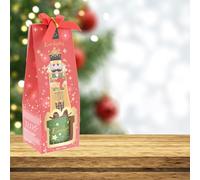 Envenzo Christmas Air Freshener Diffuser Sticks 50ml Festive Scent 1Pc Or 2Pc Nutcracker Fragrance For Home Decorations By Envenzo (One Piece, Festive Red Nutcracker)