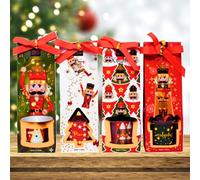Envenzo Christmas Air Freshener Diffuser Sticks 50ml Festive Scent 1Pc Or 2Pc Nutcracker Fragrance For Home Decorations By Envenzo (Two Pieces, Random Design)