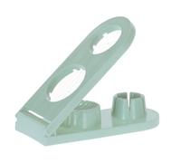 Envenzo Double Egg Slicer, Stainless Steel Wire Egg Cutter for Boiled Eggs, Fruit, Vegetables, Salads and Food Prep, Light Green, 19.8 x 9 x 19.8 cm