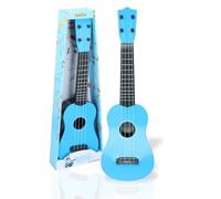 Envenzo Guitar Ukulele for Kid's Mini Guitars Educational Musical Instrument Toy Gift for Children Indoor Outdoor Play (Blue)