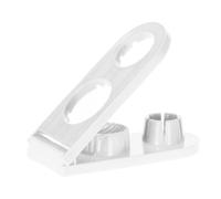 Envenzo Premium Double Egg Slicer, Kitchen Tool for Boiled Eggs, Fruits and Vegetables (White)
