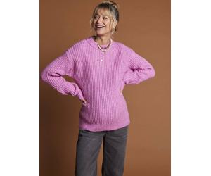 ENVIE DE FRAISE nursing jumper in pearl knit raspberry pink