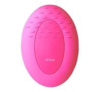 Envie Facial Cleansing Brush and Massager Rechargeable Pulsing Silicone Face Exfoliator Blackhead and Makeup Remover Comes with Stand Waterproof and Suitable for Anti-Ageing Skin