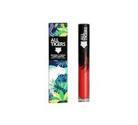 Natural and Vegan Liquid Lipstick with Matte Finish - Long-Lasting Wear - Color: Pink Coral “Lead the Game” 784 - Crude Oil-free Lipsticks - Organic Ingredients - ALL TIGERS