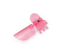 10 Pieces Nail Polish Protection Clips, Soft Plastic Nail Protector To Keep Polish Cover Shield Protector, Light-Weight, Portable & Easy To Use, Perfect For Nail Art Protection, For All