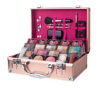 Envie Women's Dawn Till Dusk Make Up 'Vanity Case Set' 80pc - Rose Gold Envie Multicolor
