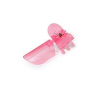Envie Women's Nail Polish Protection Clipper Guard Pink Plastic Tips 10 Pack Manicure Envie Pink