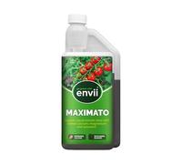 Envii Maximato, Liquid Tomato Feed Fertiliser, Organic Plant Food with Seaweed, Magnesium & Calcium, Boosts Growth & Fruiting for Tomato Plants & Vegetables, 1L