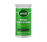 Envii Pond Test Strips - Pond & Aquarium Water Test Kit For Ph, Kh, Gh, Nitrates And Nitrites In Garden Ponds & Fish Tanks
