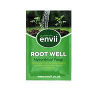 envii Root Well, Mycorrhizal Fungi Powder, Organic & Enriched with Benefical Bacteria, Plant Root Treatment Improves Nutrient Uptake, Treats 80 Plants