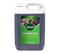 envii SeaFeed Xtra - Organic Liquid Seaweed Fertiliser, Outdoor Plant Food Ideal for all Plants, Lawns, Gardens and House Plants, Rich in Additional Nutrients - 5 Litre