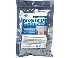 Enviro Works Cesclean - Bacterial Septic Tank Treatment - 24 x 20g - 24 Month Supply