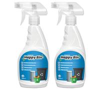 enviro-works Enviroworks Happy Bin 2 x 500ml Bin Freshener - Child and Pet Safe - Citrus Fragrance - Natural Formula