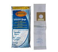 EnviroCare Replacement Micro Filtration Vacuum Cleaner Dust Bags Designed to Fit Eureka Style U Bravo Uprights 9 Pack