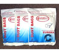 EnviroCare Replacement Vacuum Cleaner Dust bags Designed to Fit Eureka Type C Mighty Mite Canisters 9 bags