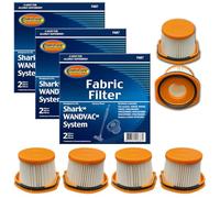 EnviroCare Replacement Vacuum Cleaner Filters Designed to Fit Shark Wandvac Systems 6 Pack
