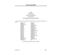 Environment Bill Third Marshalled List of Amendments to be moved in Committee of the Whole House (House of Lords) HLB 16 III
