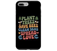 Environmental Awareness Nature Lover Plant Trees Save Bees Case for iPhone 7 Plus/8 Plus