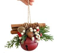 EnviroNmental Christmas Decorations with Bells Antlers Pinecone for Holiday Decorations Bells for Home Shop Christmas