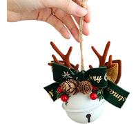 EnviroNmental Christmas Decorations with Bells Antlers Pinecone for Holiday Decorations Bells for Home Shop Christmas