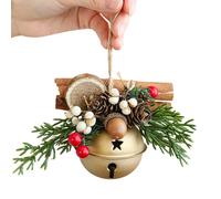 EnviroNmental Christmas Decorations with Bells Antlers Pinecone for Holiday Decorations Bells for Home Shop Christmas