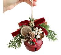 EnviroNmental Christmas Decorations with Bells Antlers Pinecone for Holiday Decorations Bells for Home Shop Christmas