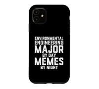 Environmental Engineering Major Day Memes Night Ecological Case for iPhone 11
