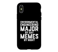 Environmental Engineering Major Day Memes Night Ecological Case for iPhone X/XS